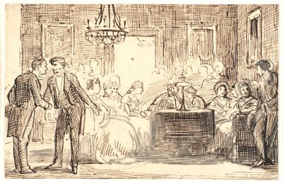 Copenhagen Social Scene by Wilhelm Marstrand