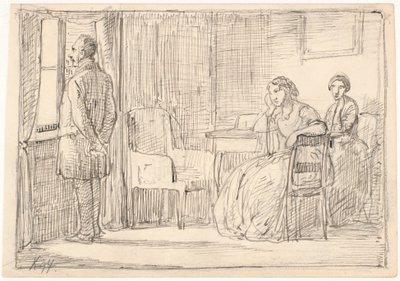 Discontent by Wilhelm Marstrand