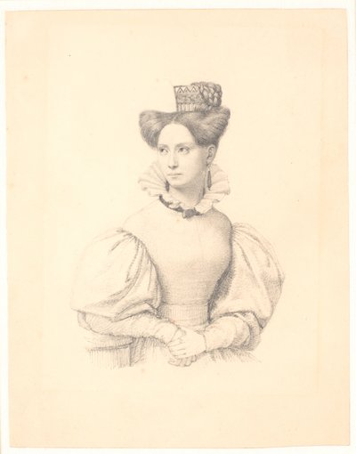 Portrait of Sophie Frederikke Raffenberg by Wilhelm Marstrand