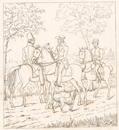 Riders by Wilhelm Marstrand