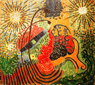 Ornamental Composition XIV by Wilhelm Morgner