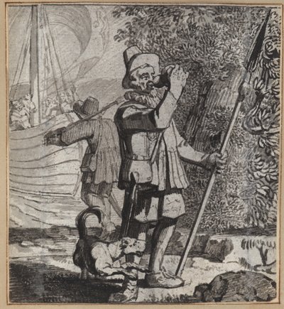 The Messenger Fool by Wilhelm Stettler