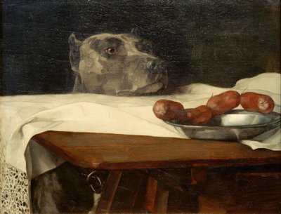 Caesar at the Rubicon by Wilhelm Trübner