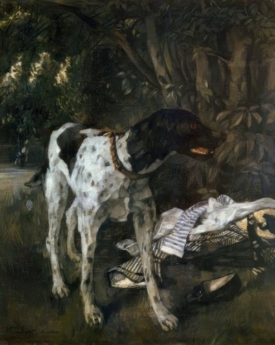 The Watchman by Wilhelm Trübner
