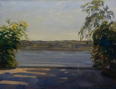 Lake Starnberg by Wilhelm Trübner