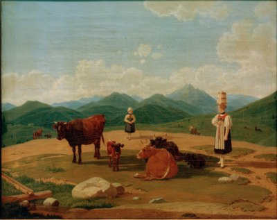 On the Alm by Wilhelm von Kobell