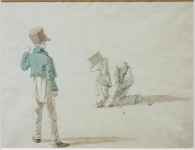 Study of a Boy with a Cap by Wilhelm von Kobell