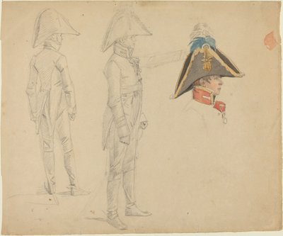 Studies of Major von Washington by Wilhelm von Kobell