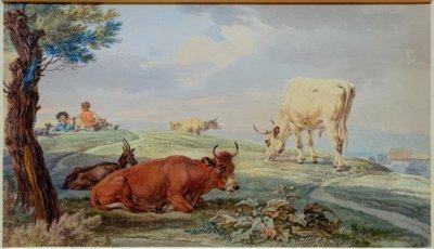 Pastoral Landscape from Upper Bavaria by Wilhelm von Kobell