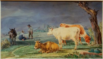 Pasture Landscape from the Bavarian Highlands by Wilhelm von Kobell
