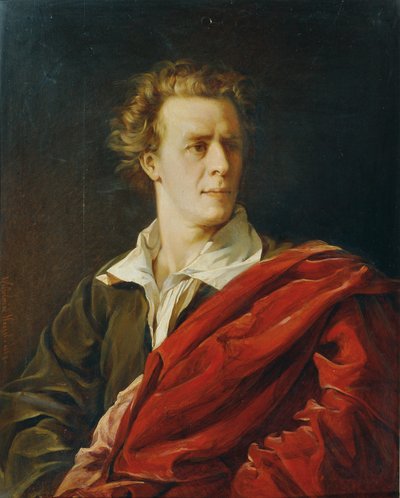 The Actor Josef Lewinsky by Wilhelmine Högel