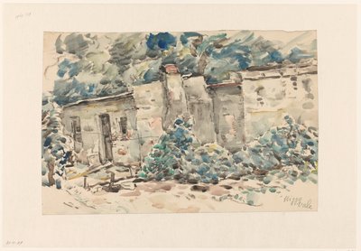 Cottage at Higgo Vale (?) by Wilhelmus Johannes Steenhoff