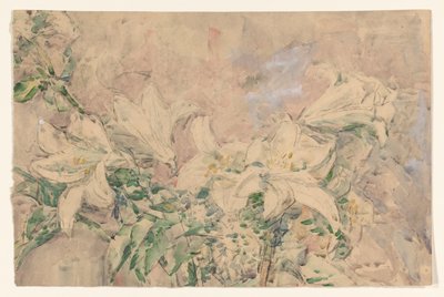 Lilies by Wilhelmus Johannes Steenhoff
