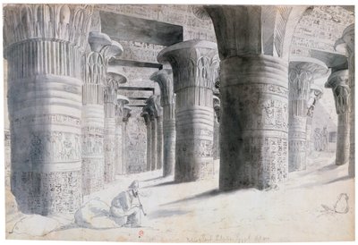 Portico of Esuch, Egypt, 1822 by Wilkinson