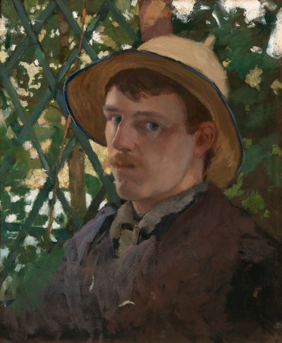 Self-Portrait at Montigny by Will H. Low