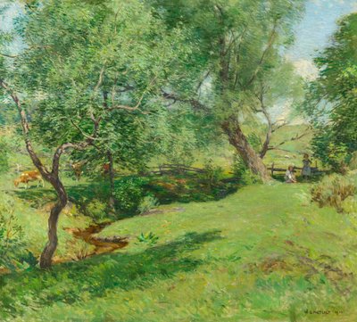 June Pastoral by Willard Leroy Metcalf