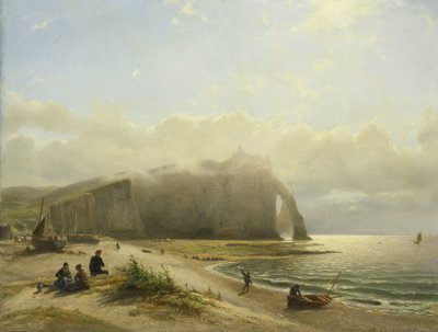 Seascape near the Coast by Willem Anthonie van Deventer