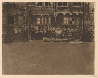 Voorstraatshaven, Dordrecht by Willem Arnold Witsen