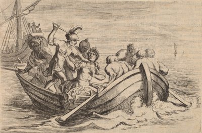 The Stabbing of Pompey by Willem Basse