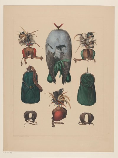 Falconry Attributes by Willem Bastiaan van Wouw (possibly)