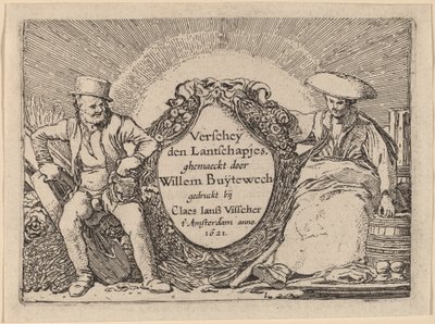 Title Plate by Willem Buytewech