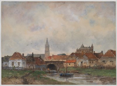 Upper Lock at Steenbergen by Willem C Rik