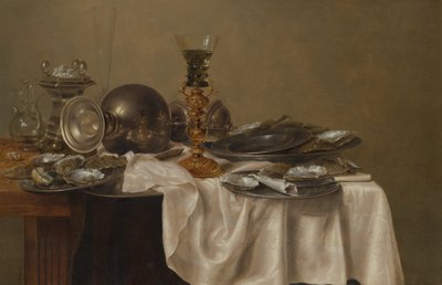 Breakfast Still Life by Willem Claesz. Heda