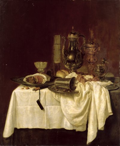 Still Life by Willem Claesz. Heda