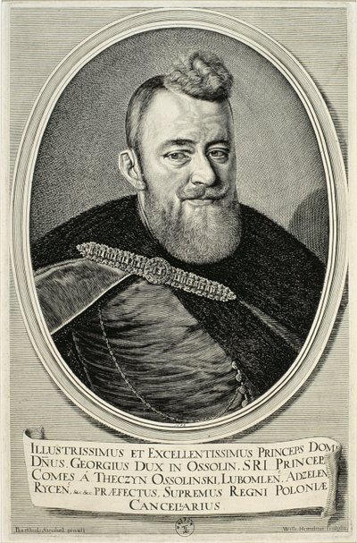 Jerzy Ossolinski (1595-1650) 1648 by Willem Hondius