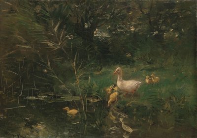 Ducklings by Willem Maris