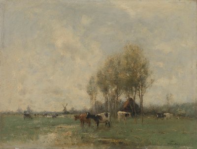 Meadow with Cows by Willem Maris