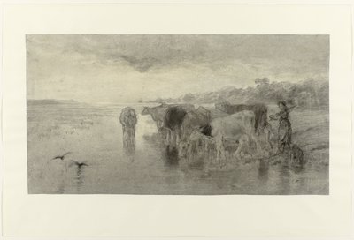 Sunset by Willem Maris