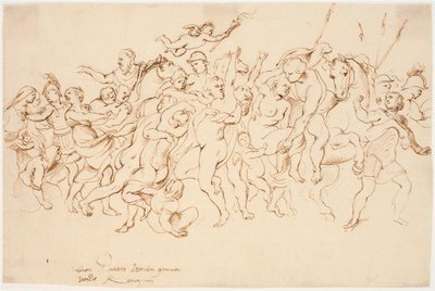 The Rape of the Sabines by Willem Panneels