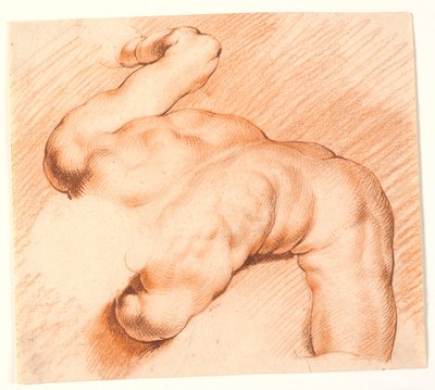 Wrestlers. Antique Sculpture Group. Upper Figure by Willem Panneels