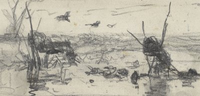 Duck Decoys in a Water Feature by Willem Roelofs (I)