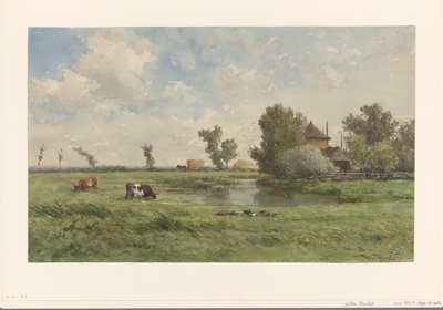 Meadow with Cows by Willem Roelofs (I)