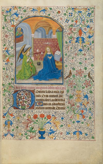 The Annunciation by Willem Vrelant