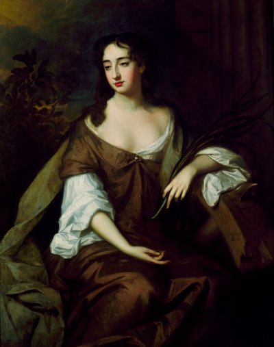 A Lady as St Catherine by Willem Wissing