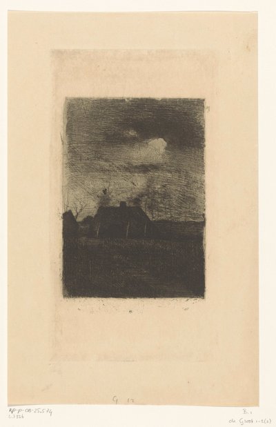 Farm at Evening by Willem Arnoldus Witsen