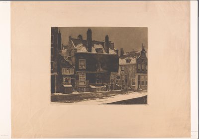 Krom Boomssloot, Amsterdam by Willem Arnoldus Witsen