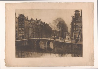 Leidsegracht, Amsterdam by Willem Arnoldus Witsen
