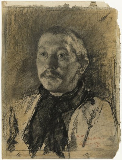 Portrait of Jacobus van Looy by Willem Arnoldus Witsen
