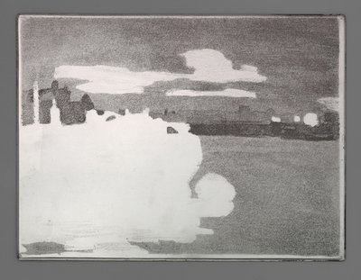 Two barges by Willem Arnoldus Witsen