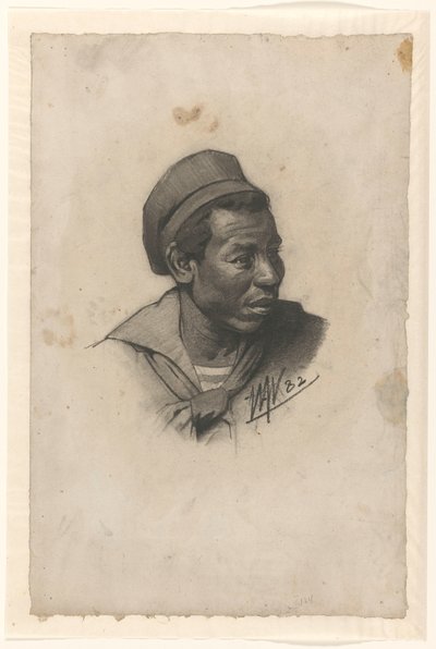 Black Sailor by Willem Arnoldus Witsen