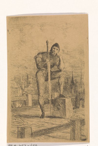 Executioner with Sword by Willem de Famars Testas