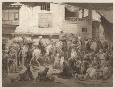 Street in Cairo by Willem de Famars Testas