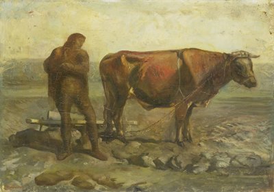 Plowing Peasant by Willem van Konijnenburg