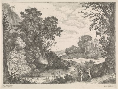 Pan and Syrinx by Willem van Nieulandt (II)