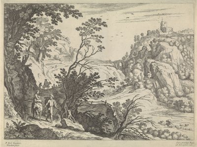 Flight into Egypt by Willem van Nieulandt (II)