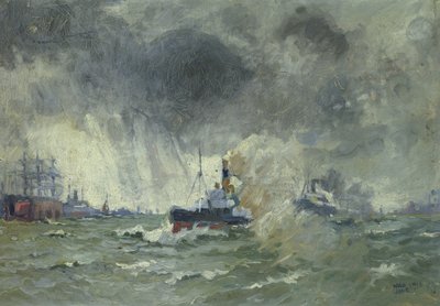 Norwegian Pilot Boat by Willi Otto Max Lange
